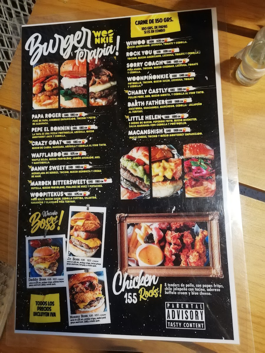 Woonkie Menu - Image 3
