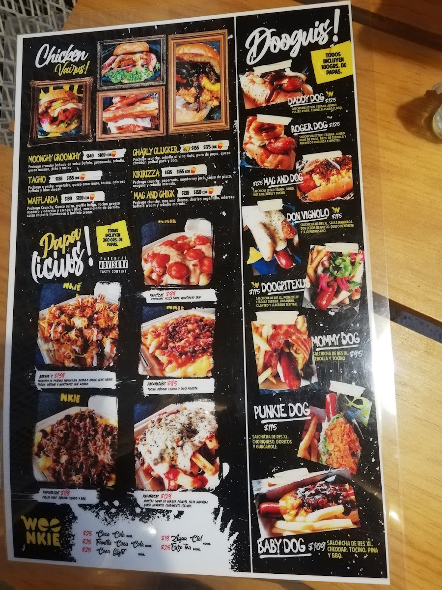 Woonkie Menu - Image 4